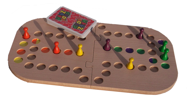 waterval Ga naar het circuit Gladys Duo Keezbord hout - Keezbord - Het originele Keezen bordspel vanaf 18 euro!  - Bestel online