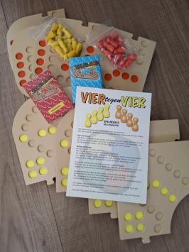 4 tegen 4 Keezbordspel (NL ONLY)