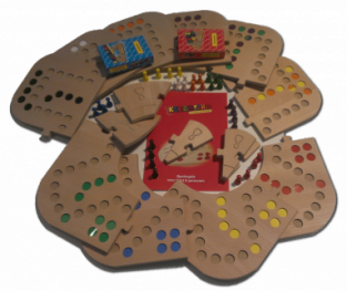 Totaalbox hout 2,3,4,5,6,7 en 8 pers